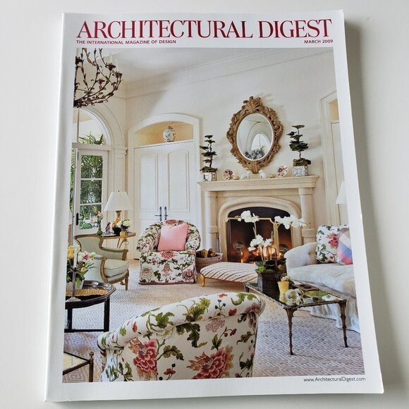 Architectural Digest March 2009 Veronica Webb And George Robb Key West Oasis. - Picture 1 of 1